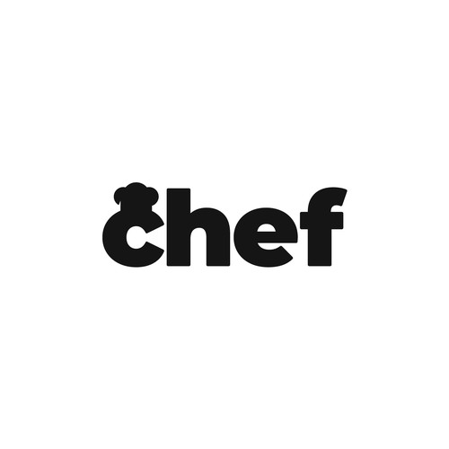 "CHEF": Food & Cooking Social Media Logo Design by Wanderline