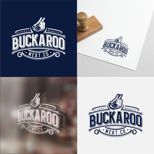 Need an eye-catching logo for a Meat Market/Processing business! Design by RAPUNZEL27