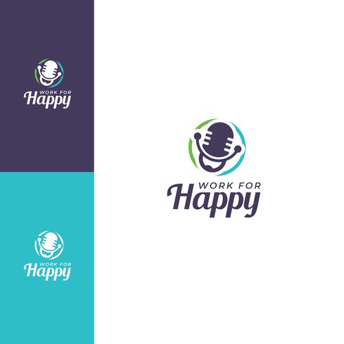 We need a fun and engaging Podcast logo for a Pod about happiness in work and life Design by keoart