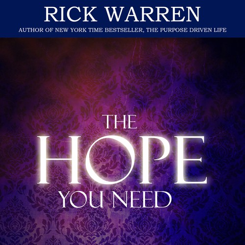 Design Rick Warren's New Book Cover Design réalisé par junhin