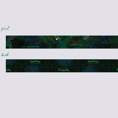 Slackline Webbing Pattern Design by ✦ORNEI✦