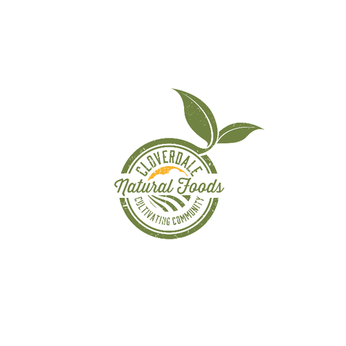 Natural grocery store Logo Design by dx46