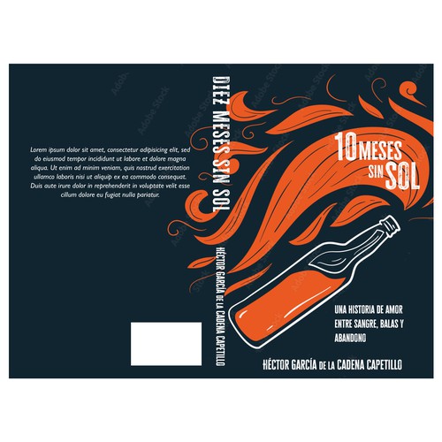 Book cover contest entry by Manuel Roca