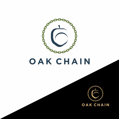 Oak Chain Logo Diseño de rejotakyin