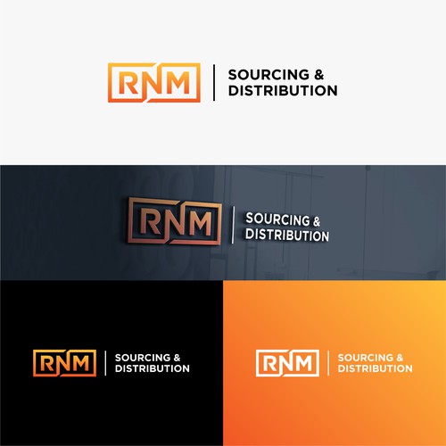 RNM Sourcing a new company looking for a brand new logo/identity. Design by leggi