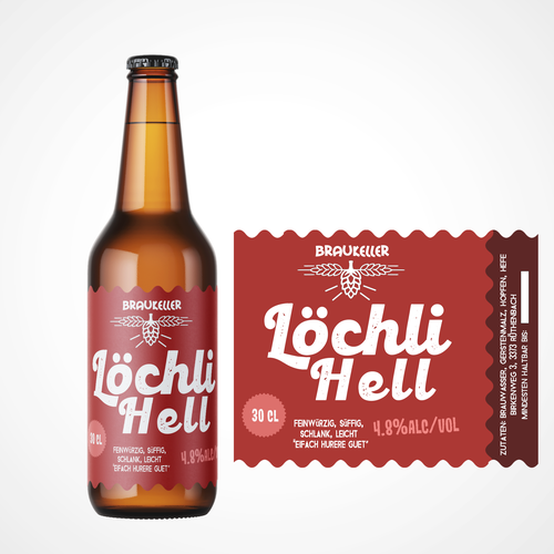 Microbrauerei: Bierflasche sucht Etikettendesign Design by halesen