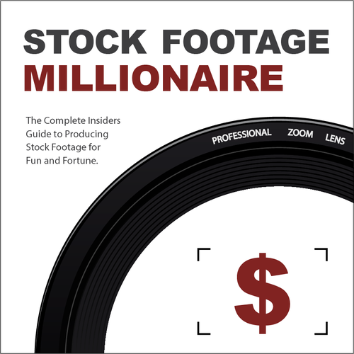 Eye-Popping Book Cover for "Stock Footage Millionaire" Design by vlados