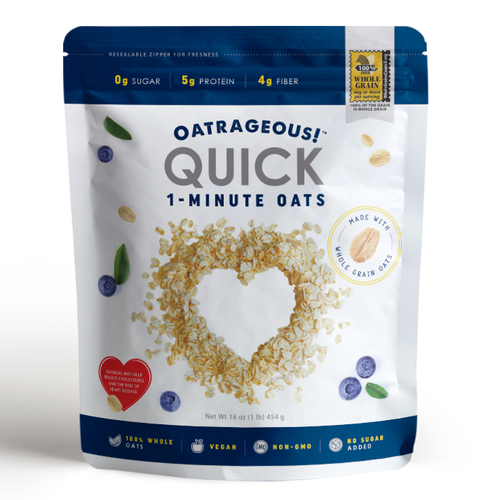 * Looking for an EYE-CATCHING and ELEGANT packaging design for Oatmeal * Design by PLVD