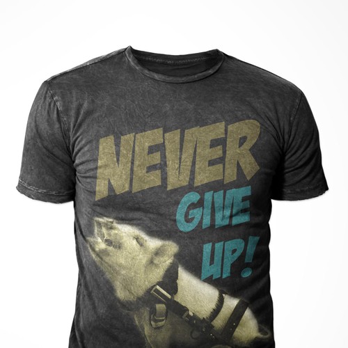 Chris P Bacon - Pig in wheelchair | T-shirt contest