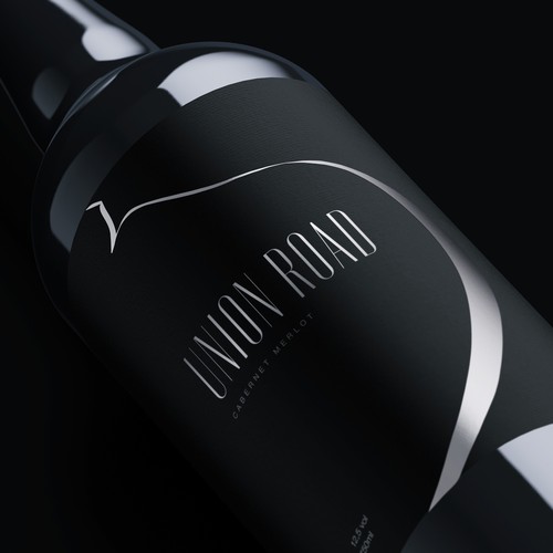 Wine label for new Australian Wine export brand. Design by Konstantine Oblakov