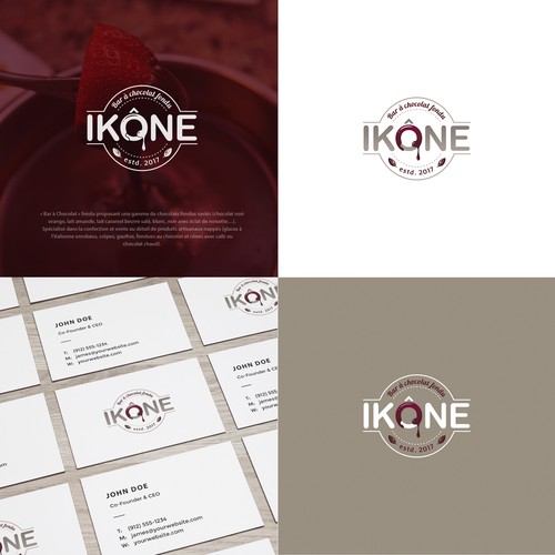 Logo & hosted website contest entry by > joan <