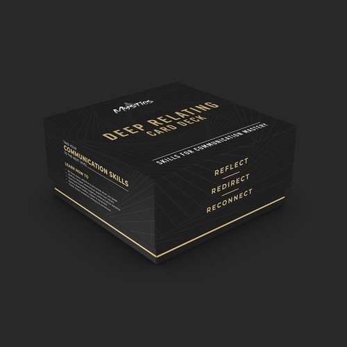 Design Card Deck Packaging (Modern Luxury Style) di Wahdin