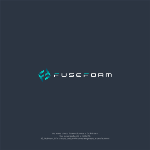 Complete Logo  and Artsy Techy identity for 3d Printer Filament company Design by deCEE