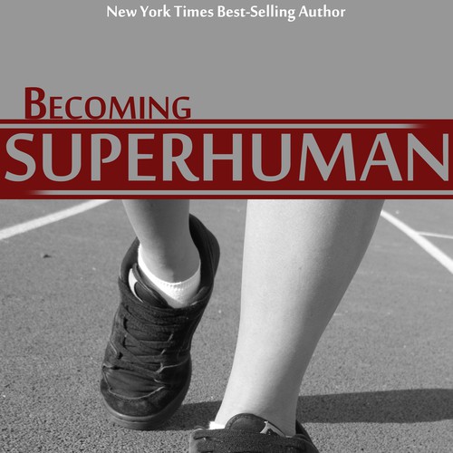 "Becoming Superhuman" Book Cover Diseño de J-MAN