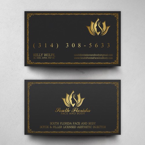 Aesthetic Business Cards Design by chandrayaan.creative