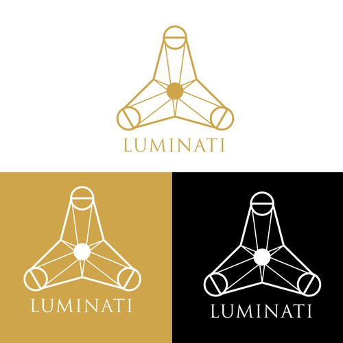 champagne logo design - Lumimati Design by JW+DESGNS