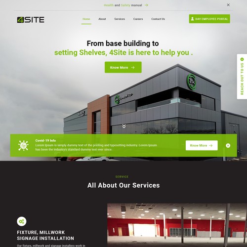 Web page design contest entry by DesignExcellence