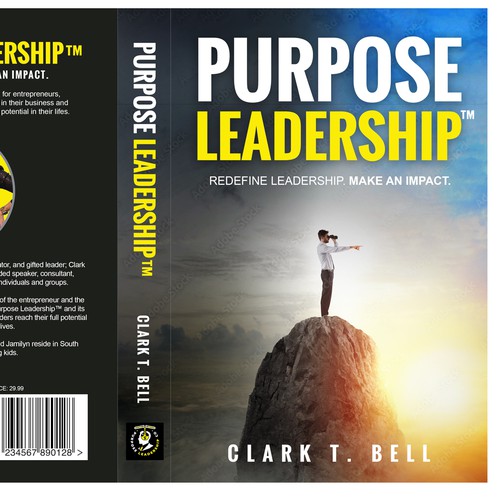 Purpose Leadership Book Cover Design by GSPH