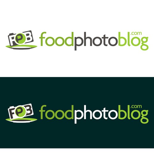 Logo for food photography site Diseño de eyenako