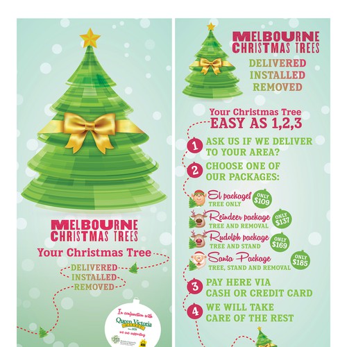 Banner for stall at Queen Vic Market. Yeaaaah! Signage contest