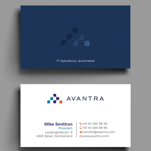 tech business cards