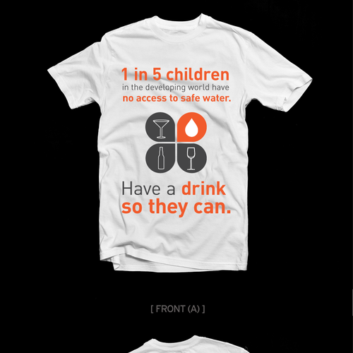 T-Shirt for Non Profit that helps children Réalisé par CLCreative