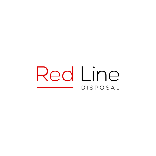 Designs Red Line Disposal Logo & brand identity pack contest