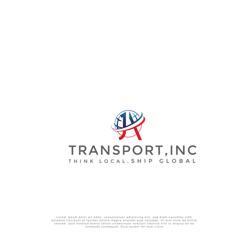 J.A. Transport Shipping company-ontwerp door Karl.J