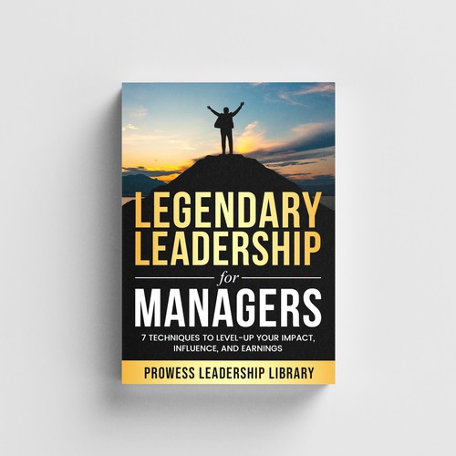 Design a Captivating Book Cover for a Leadership Skills Book for Managers Design by AIMVISION