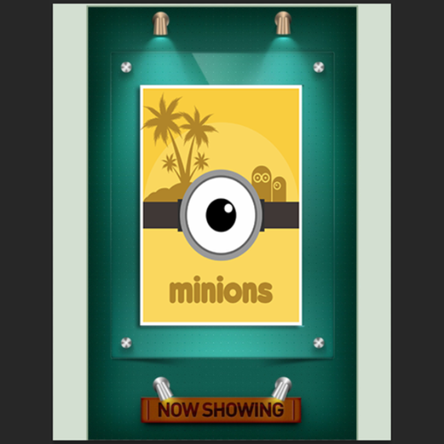 Create your own ‘80s-inspired movie poster! Design by Aurévo™