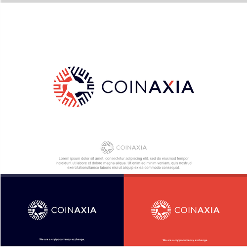 Cryptocurrency Exchange Logo Design by JerukUnyu ♪