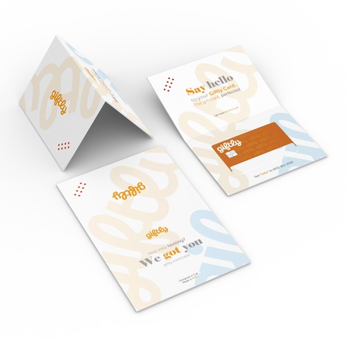 Delightful packaging for the perfect gift card Design by CUPEDIUM