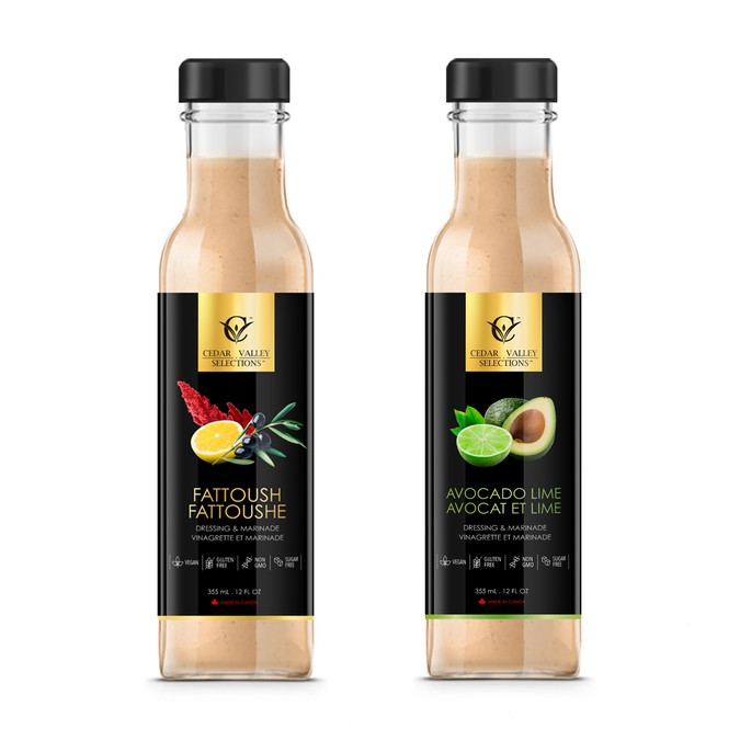 Super Premium Salad Dressing Packaging ReDesign (see new bottle specs