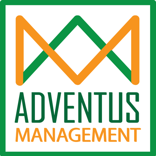 Logo for Adventus Management Design by joefire_arts