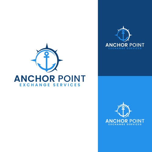 Anchor Point Logo Design by CliffKer