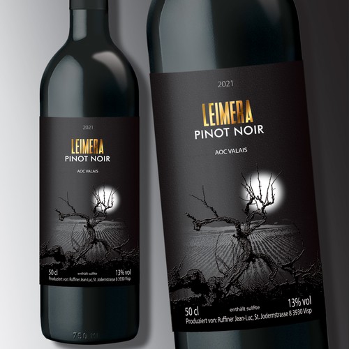 new label for my first own wine ! Design by Debdutta*