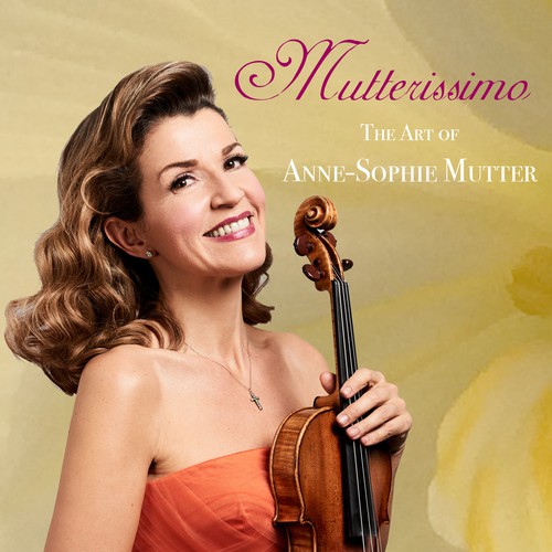 Illustrate the cover for Anne Sophie Mutter’s new album Ontwerp door 1951