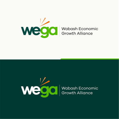 WEGA (Wabash Economic Growth Alliance) Logo Design Design by MARSa ❤