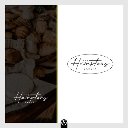 The Hamptons Bakery Logo Design by humbl.