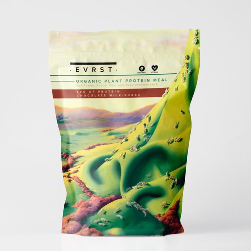 Can you help my plant protein brand come to life? Design by Ossobüko Studio