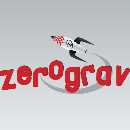 Nice, friendly logo for Zero Grav Design by panonis