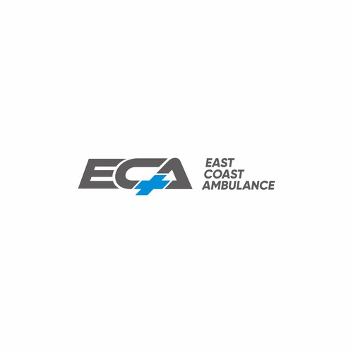 East Coast Ambulance Logo Design by Bakabond Creator