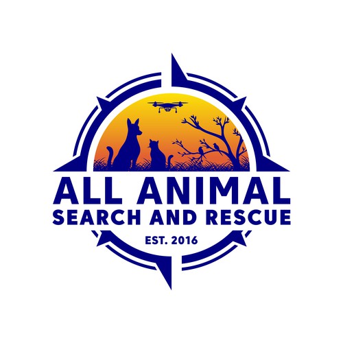 Brand refresh for an animal search and rescue group Design by EdRisk 99