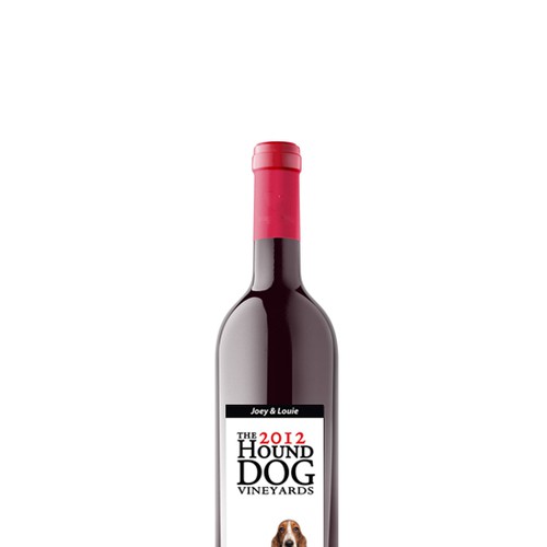 Hound Dog Vineyards needs a wine label | Product label contest