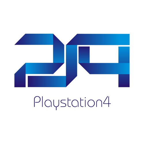 Community Contest: Create the logo for the PlayStation 4. Winner receives $500! デザイン by RUMAHDESAIN