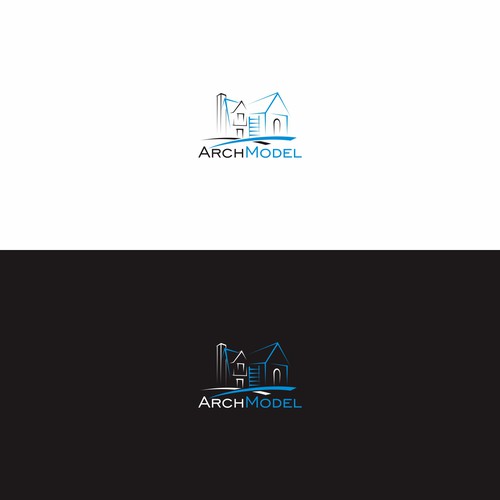 3d architecture logos