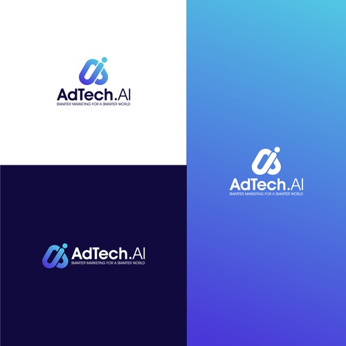 *New* AdTech.AI (or AdTech AI) : Advertising SAAS Company !need an identity! Design by mituuu