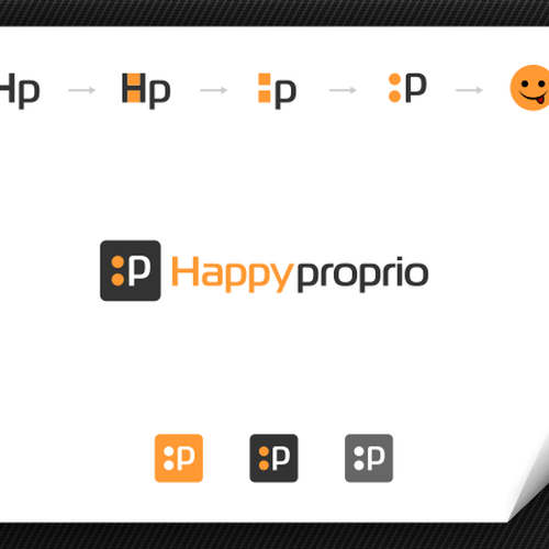 Creer le logo de Happy Proprio Design by PNKTRS!