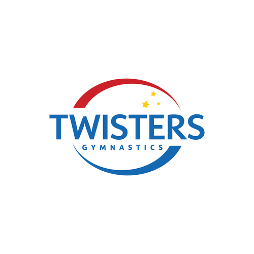 Twister Gymnastics Logo Rebrand - Modern, Exciting, Clean Logo Update for Kids Gymnastics Facility Design by Vinzsign™