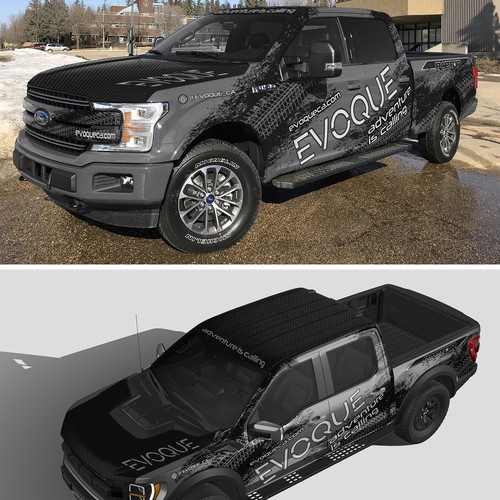 FORD RAPTOR 2021 WRAP IN BRAND LOGO Design by Nick T.